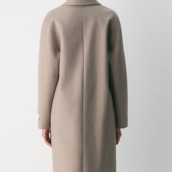 Aritzia - The Slouch Coat (Re)essential in Heather Nomad Taupe (2XS) - Picture 3 of 6